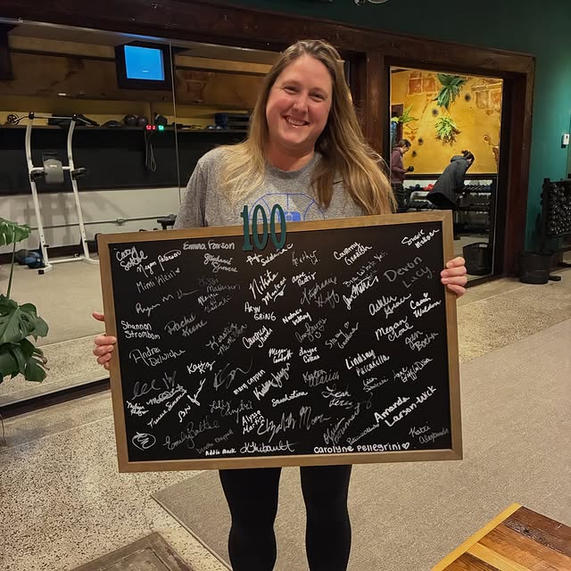 Happy 100 @secretlifeofaddiemack !! #barremilwaukee #100classes #community #milwaukee