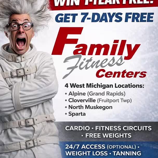 🏋️ MARCH MADNESS GIVEAWAY 🏀
Win a FREE 1-Year Gym Membership & Get A 7-Day Free Pass!…