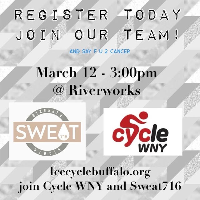 Come ride with us for a good cause. Saturday, March 12 at 3:00pm. Sign up at icecyclebu…