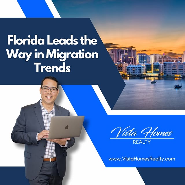 🏠 More Movers, More Growth:
131K new residents chose Florida last year, trading high-c…