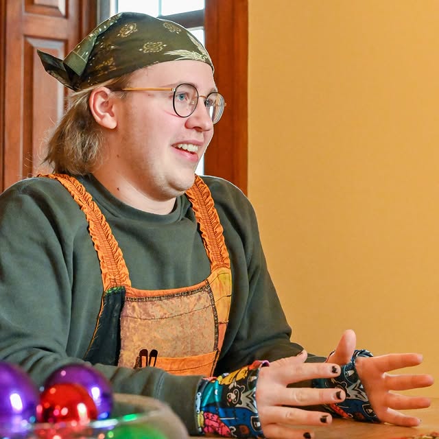 Matthew Dietrich ’25, a double-major in biology and chemistry, has always known he want…
