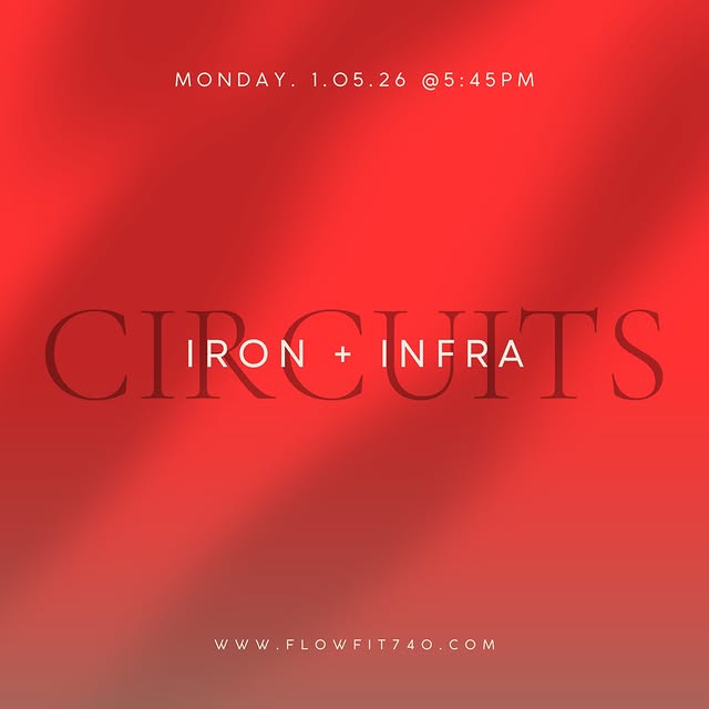 IRON + INFRA 💪🏽 🔥 5:45pm 1/5/26

This is a dual-room circuit experience combining st…