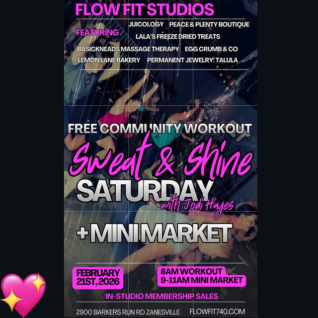 Don’t miss this… 💖 Reserve your spot to workout with us for free on 02/21 & stay for t…