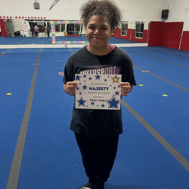 CONGRATULATIONS! Athletes of the week!