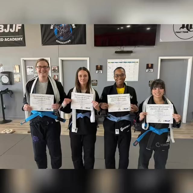 BLUE BELT ENERGY. 💙🔥

Today we celebrate a group of women who refused to quit, even o…