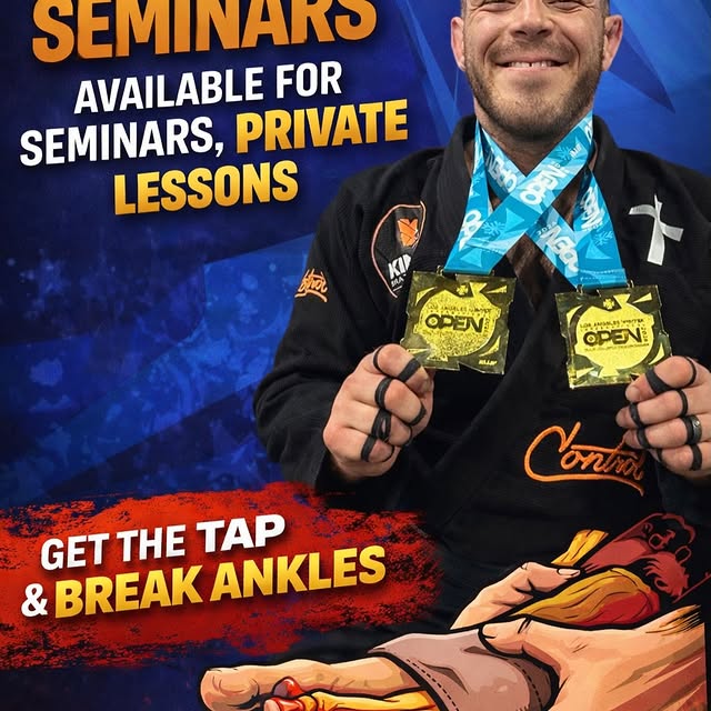 I’m available for private lessons, guest teaching and foot lock seminars 🦶🔒

Message …