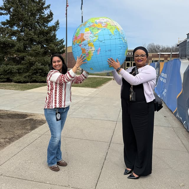 "We've got the whole world in our hands!" 😊

We are so fortunate to work alongside and…