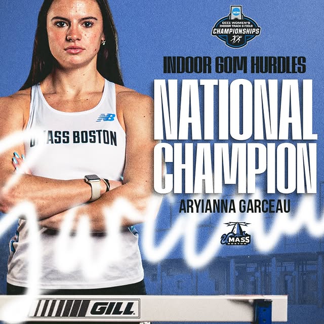She does it AGAIN!!! Aryianna Garceau wins the hurdles for her THIRD consecutive Nation…