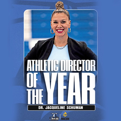 Vice Chancellor and Director of Athletics at UMass Boston, Dr. Jacqueline Schuman, has …