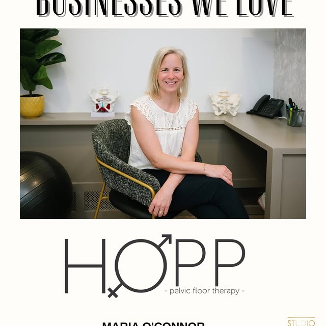 Businesses We Love: HOPP Pelvic Floor Therapy with Founder, Maria O’Connor✨

Pelvic flo…