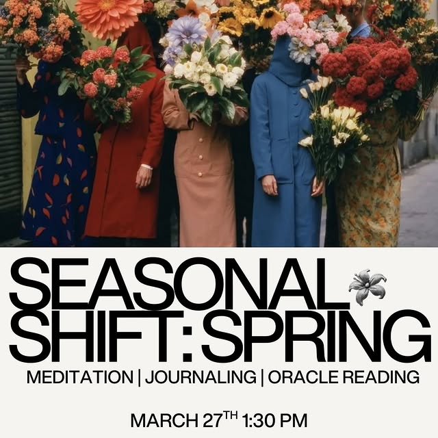 Seasonal Shift: Spring🌸
An Equinox Experience at Studio50 on Friday 3/27

Join @barbar…
