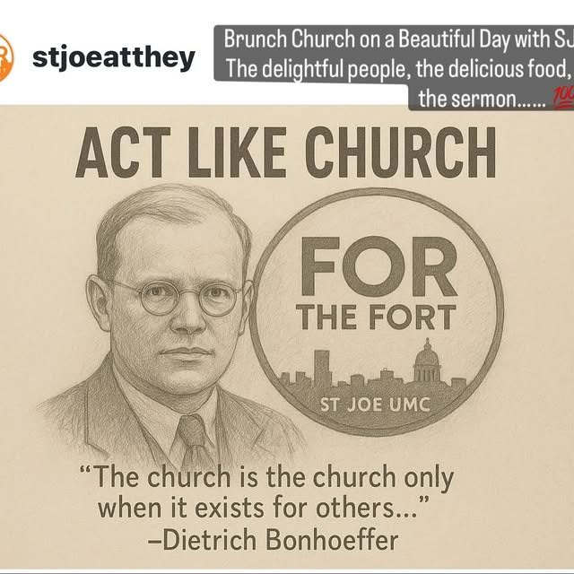 Enjoyed Brunch Church today with Pastor Ashley Moreland and St. Joe at the Y in the Jac…