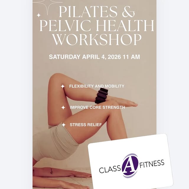 I’m excited to invite you to a special Pilates & Pelvic Health Workshop designed just f…