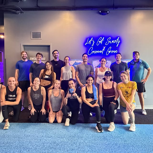 Hard work looks good in Coconut Grove! 🏆🔥

We are beyond hyped to announce that SWEAT…