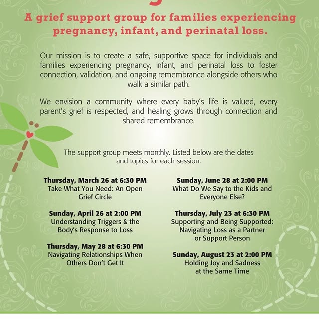 Medical Center Hospital is hosting a grief support group series called Healing Hearts f…