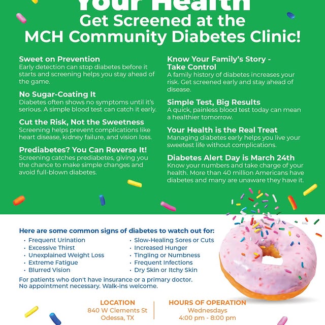 🍪🍩 DIABETES ALERT DAY 🍩🍪

Don't sugarcoat your health - Diabetes Alert Day is YOUR …