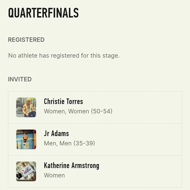 Huge shoutout to Christie, JR, and Katie for qualifying for the @crossfitgames Quarterf…
