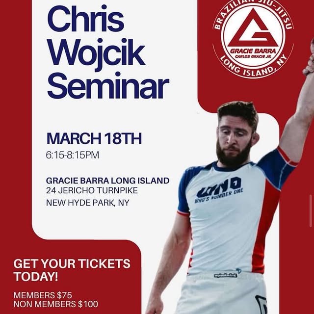 We’re thrilled to announce that Chris Wojcik—2024 ADCC World Championship 4th place fin…