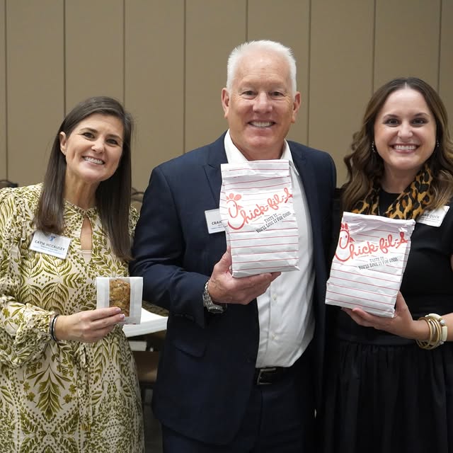 We want to extend a huge THANK YOU to Chick-fil-A Grovetown for providing a "warm and c…