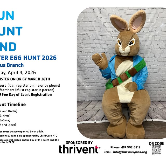 🐣🌷 Hop on Over to Our YMCA Egg Hunt! 🌷🐣

Get ready for a morning full of fun, laugh…