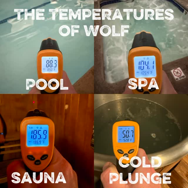 Behind the scenes at WOLF in Mullica Hill
Pool. Hot tub. Cold plunge. Sauna.
Checked da…