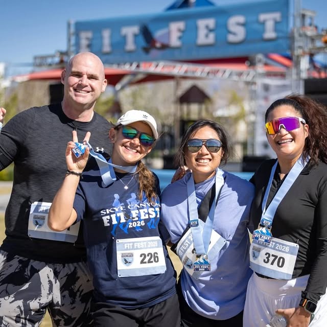 What a morning at Skye Canyon! ☀️🏃‍♀️
 
Thank you to everyone who came out for Fit Fes…