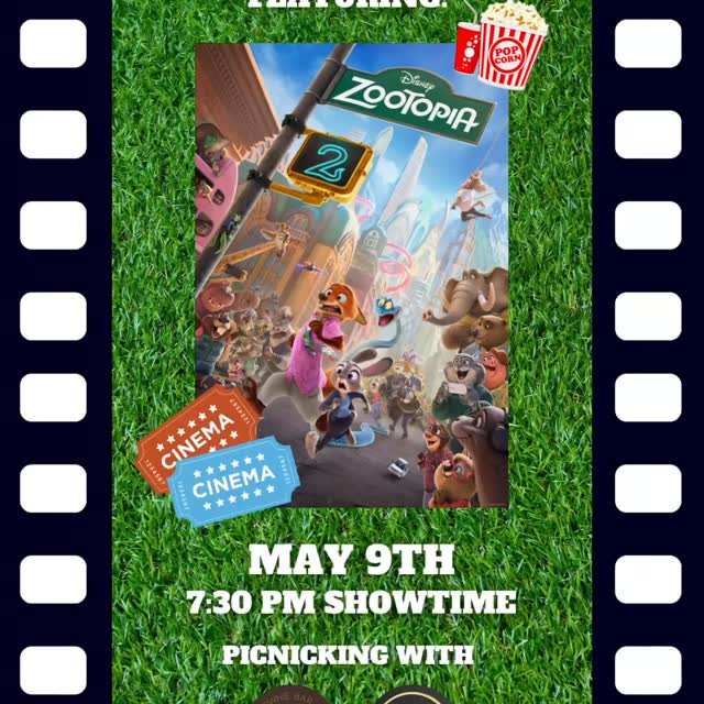 The votes are in… and the winner is Zootopia 2! 🦊🐰🎬
 
Join us for Movie on the Lawn …