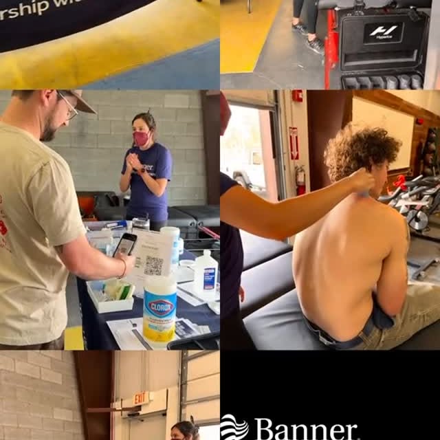 Excited to have Banner Health’s recovery booth at Boulder Blast again this weekend! Whe…