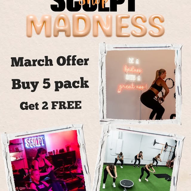 🌷 MARCH SPECIAL 🌷

Buy a 5-Pack.
Get 2 Classes FREE.

That’s 7 chances to Shake • Swe…