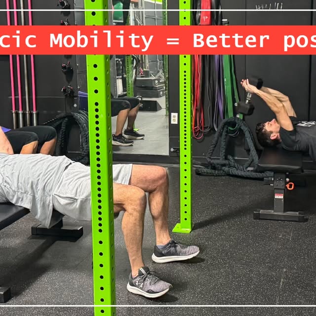 One of our favorite exercises for posture and spinal health 👇

Cross-Bench Pullovers

…