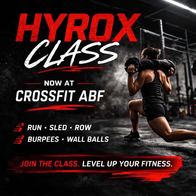 🔥 HYROX CLASS IS HERE 🔥

Train like a racer. Push like an athlete.

Run. Row. Lunges.…