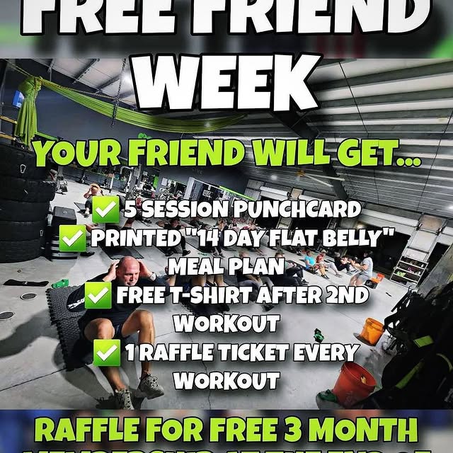 ✨🔔 Bring a Friend Week 🔔✨

ONE WEEK FROM TODAY!!! 👀🤩

Nov. 6th-11th, you can bring …