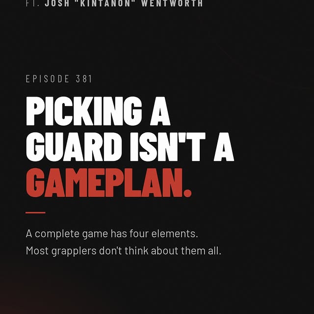 Do you actually have a jiu-jitsu gameplan? or just a collection of "stuff you do?"
