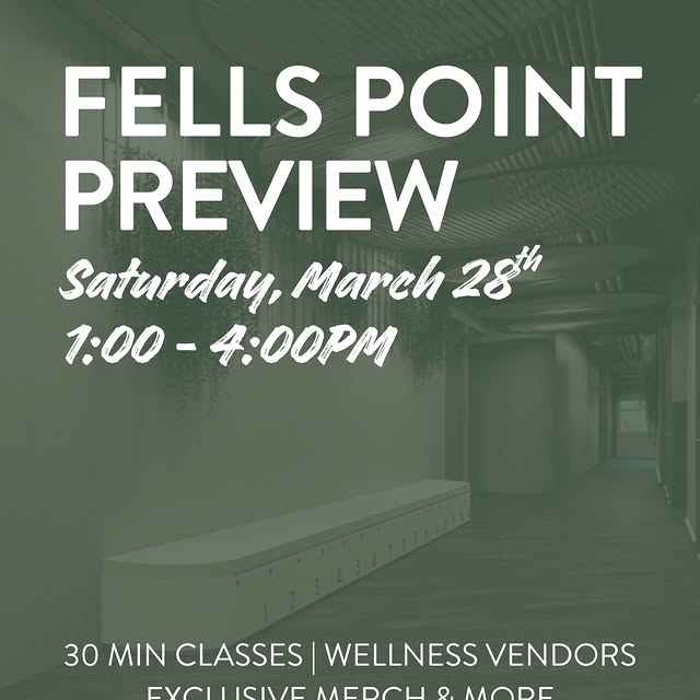 SAVE THE DATE 📆 FELLS PREVIEW 
SATURDAY MARCH 28th 1:00-4:00PM 

🌱 30Min Free Preview…