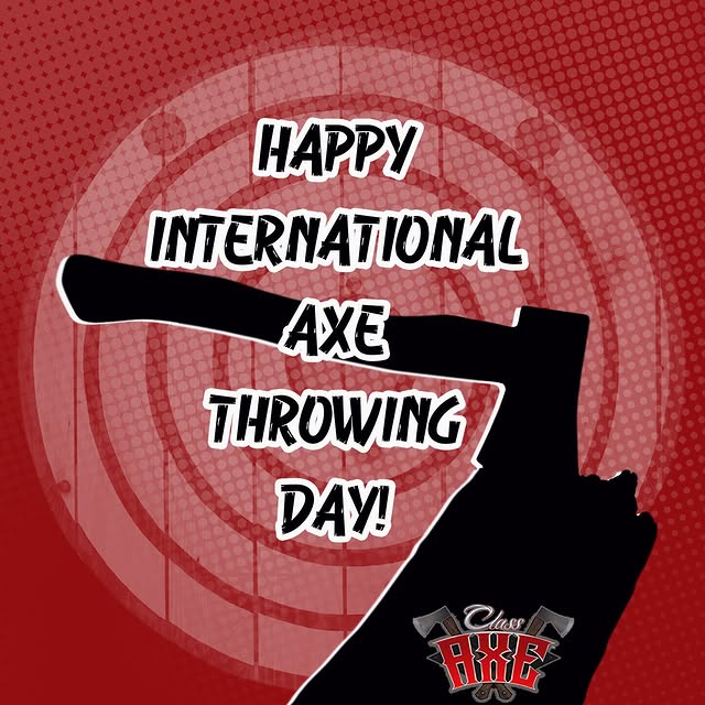 Happy International Axe throwing day!