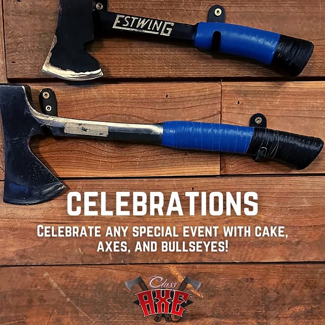 Birthdays, holidays, anniversaries, or just because.

Class Axe Throwing is the perfect…
