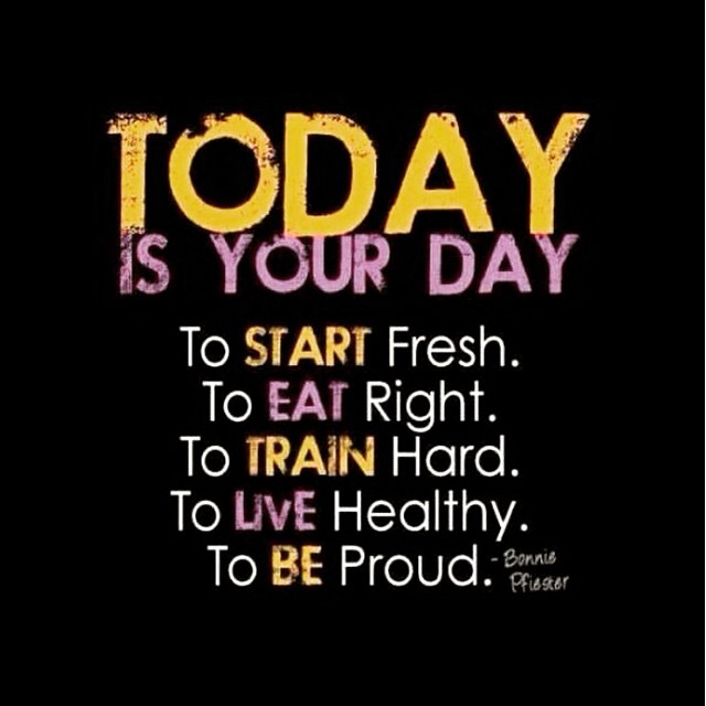 Today is your day💪