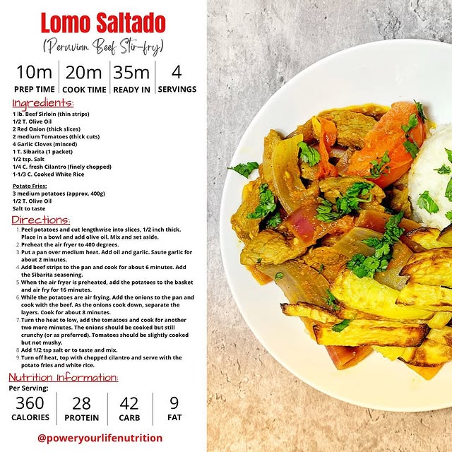 🍴🇵🇪❤️#peruviancuisine #peru #recipeshare #nutrition #healthyisntboring