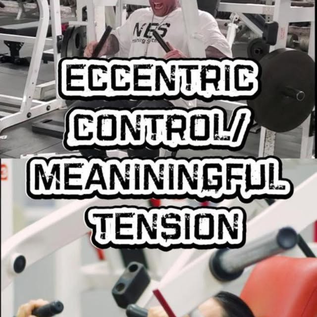 -INTENT-
ECCENTRIC CONTROL & MEANINGFUL TENSION(Part 9)

One of the most overlooked asp…