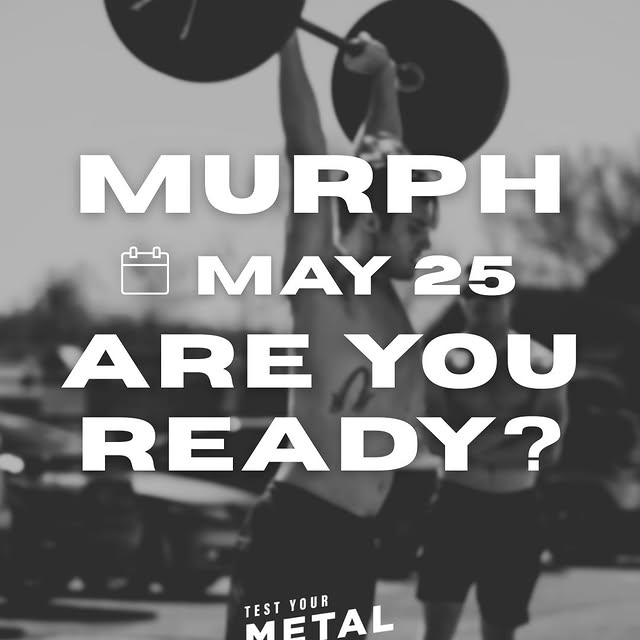 This Murph 2026, it’s YOUR turn to step up! ⚡
📅 Mar 16 – Jun 3 | We're raising funds f…