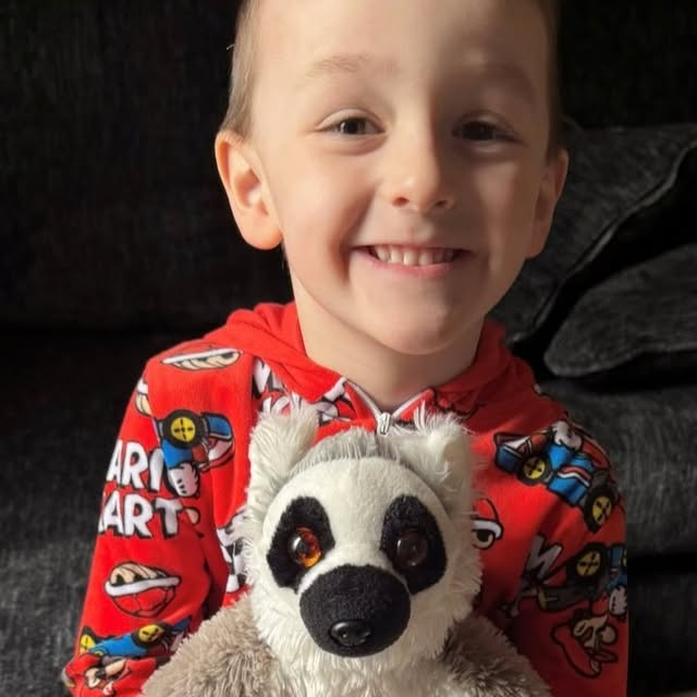 5-year-old Nash was a little nervous before his first surgery at SSM Health Monroe Hosp…