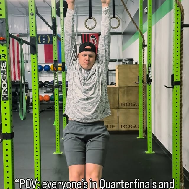 Proud of my people who made it… but the 49% crew knows the struggle 😅👏

#crossfit #th…