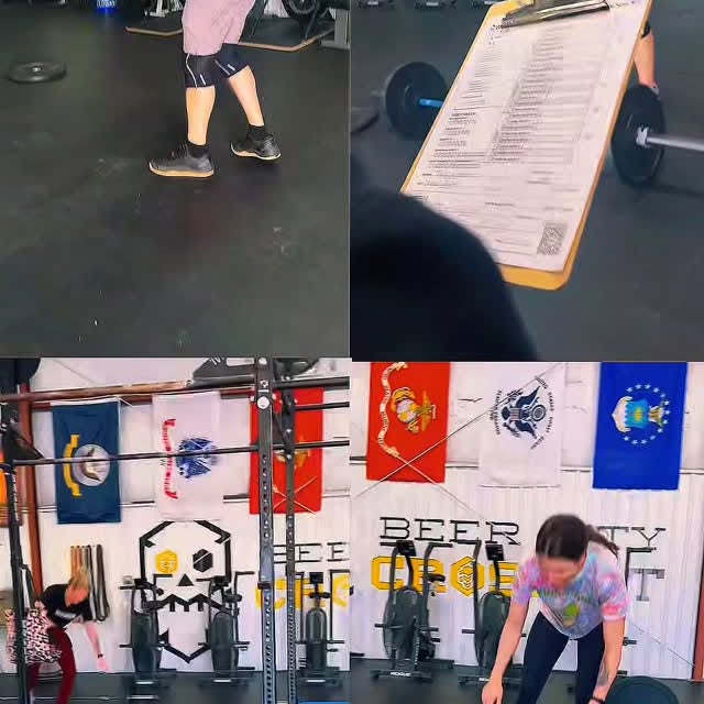 26.3 Barbel and Burpees, and more burpees ☠️🔥💫#crossfit #community #crossfitopen #fit…