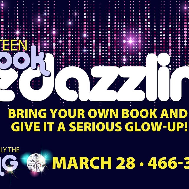 This event is open to teens looking to give their personal library some serious glow-up…