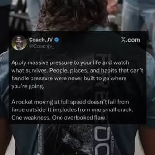Apply The Pressure And See What Survives.