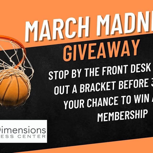 The bracket is set and March Madness has begun 🏀 Stop by allDimensions and fill out a …