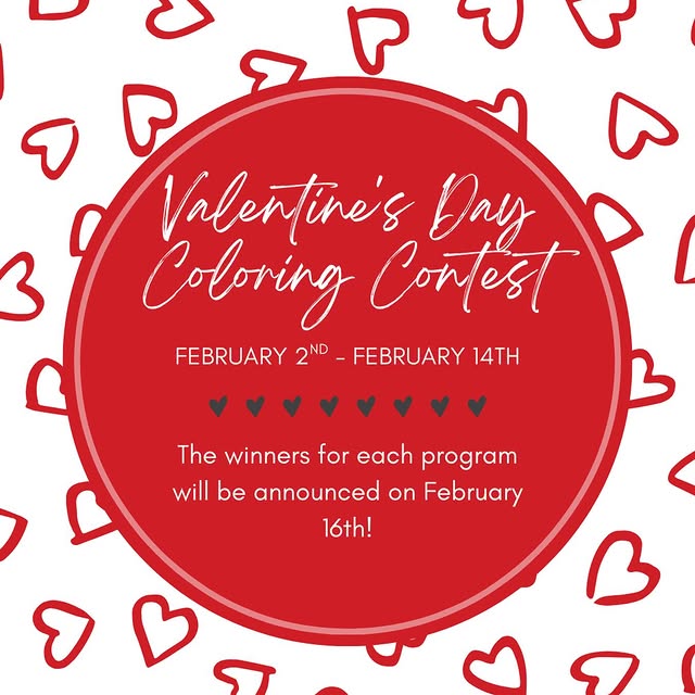 Color us obsessed 😍 Don’t forget to enter our Valentine’s Day Coloring Contest! Sheets…