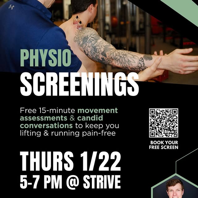 On Thursday, 1/22, Greg Lemek, Doctor of Physical Therapy will be conducting free injur…