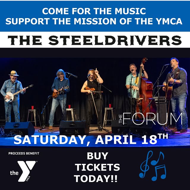 A night out that supports your Rome YMCA!

The SteelDrivers are bringing their signatur…