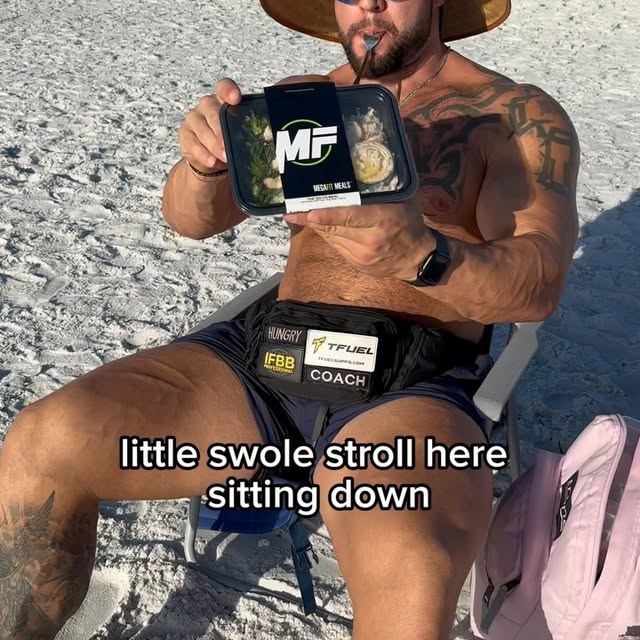 Gym ➡️ Beach ➡️ Food. 💪🏼🌊☀️
On that old school @schwarzenegger vibe. 

Link in bio t…